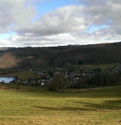 Vue du haut de Menoire le 20.01.2016